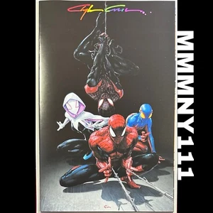 Spider Society #1 Clayton Crain NYCC 2024 VARIANTE MEDIANOCHE CON CERTIFICADO DE AUTENTICIDAD FIRMADO INFINITY - Imagen 1 de 2