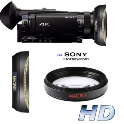 OPTURA HD Titanium Series HD Fisheye Lens Sony FDR-AX700 4K Camcorder - Image 1 of 4