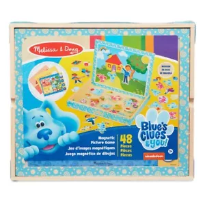 Melissa & Doug Blue's Clues & You Magnetic Picture Game Wooden Toy - Picture 1 of 9