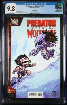 PREDATOR VERSUS WOLVERINE #1💥CGC 9.8🔑💥SCOTTIE YOUNG VARIANT 💥 X-MEN💥MARVEL  - Image 1 of 3