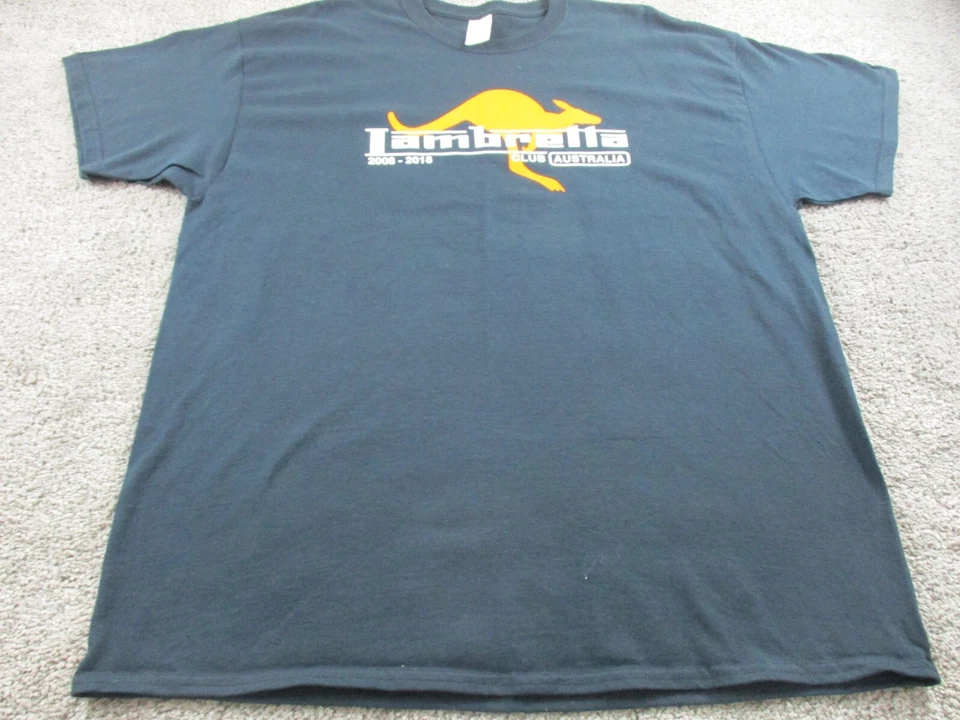 Lambretta Club Australia T Shirt Tee XL Short Sleeve Mod Scooter Graphic - Image 1 of 4