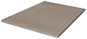 Novellini Novosolid Piatto Doccia Sottile Effetto Pietra 80x80 Alto 3,5 cm Corda - Picture 1 of 5