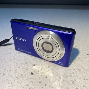 Sony Cyber-shot DSC-W530 Digital Camera (Blue) - Picture 1 of 9