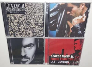 GEORGE MICHAEL 4x ALBUM CD BUNDLE FAITH LISTEN WITHOUT PREJUDICE OLDER - Picture 1 of 1