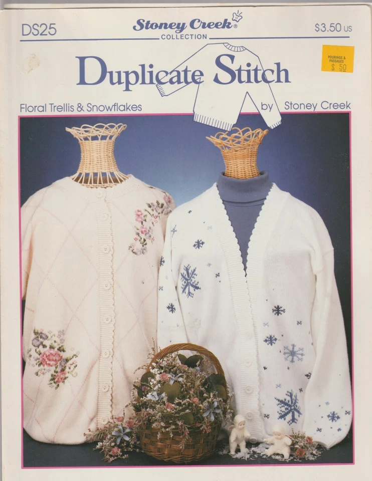 Craftsman's Studio "About Necklaces" counted cross stich pattern leaflet - Image 1 of 1