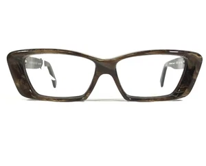 Morgenthal Frederics 6230 MILAN Eyeglasses Frames Brown Cat Eye 50-15-135 - Picture 1 of 10