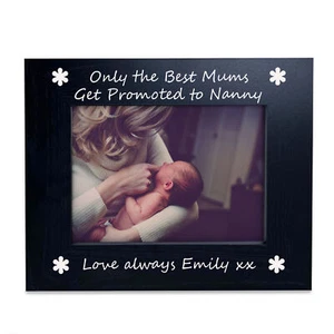 Nanny Gifts For Birthday Personalised Nanny Wood Photo Frame Grandchildren Gifts - Picture 1 of 9