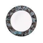 Whole Housewares Modern Mosaic Decorative Mirror 20 Inch Diameter Blue Multi The
