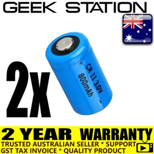 2x CR2 replacement battery 2 year aust warranty - Picture 1 of 1