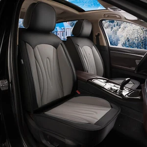 Car Seat Covers Full Set Faux Leather Waterproof 5-Seats For Audi Q3 2015-2025 - Picture 1 of 8
