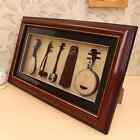 Erhu Pipa Model Photo Frame Decoration Mini Musical Instrument Five-Piece Set