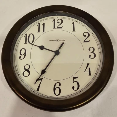 RELOJ DE PARED HOWARD MILLER 8.5" "VIRGO" 625-381 EN ACABADO BRONCE FROTADO AL ACEITE 625381 Foto 1 de 4