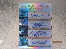 2004 SP Prospects Wood Helton Jenkins Beltran Draft Class 1995 Quad Auto 8/10 