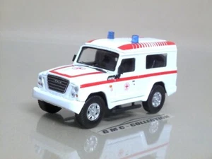 IVECO MASSiF FUORiSTRADA 4X4 2008 AMBULANZA MOTORAMA CARARAMA HONGWELL 1/43 - Foto 1 di 3