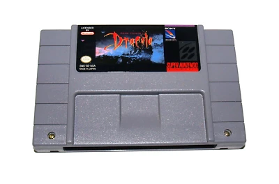 Bram Stoker's Dracula (Super Nintendo SNES, 1992) SNS-5D-USA Game Cartridge - Image 1 of 4