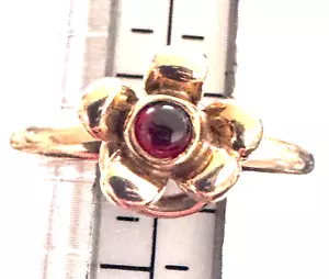 Autentico Anello Pandora 14k Fiore di Rodolite 150113GR Misura 55 - Foto 1 di 12
