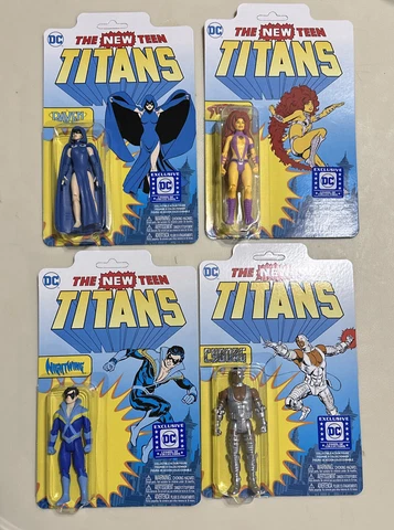 DC Legion Of Collector The New Teen Titans NIGHTWING RAVEN STARFIRE CYBORG Funko Cover
