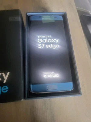 Samsung Galaxy S7 edge - 32 GB - BLUE (Verizon) - Image 1 of 4