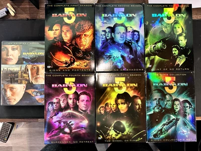 Babylon 5 Complete Series DVD Bundle Set Seasons 1-5 w/ The Movie Collection - Image 1 of 4