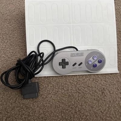 Super Nintendo Original SNES SNS-005 Controller OEM TESTED - Image 1 of 4