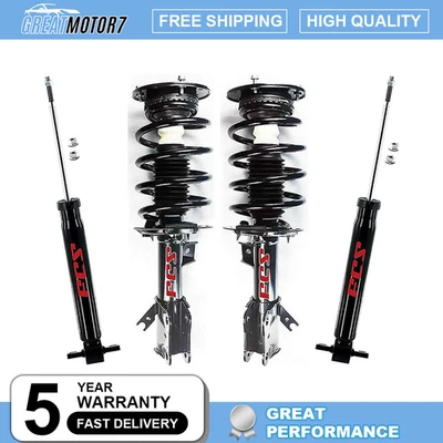 FCS 2 前完整支柱和 2 后减震器套装 4 件套适用于 2013 - 2019 年福特 Fusion — 第 1/4 张图片