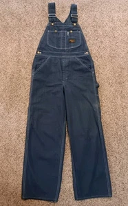 Vtg 1970s Sears Overalls Blue Denim 30x30 Fits 30x27 Union Made - Bild 1 von 16