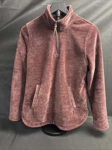 Pullover donna piccolo pile 32 gradi calore giacca velluto a coste marrone - Foto 1 di 4