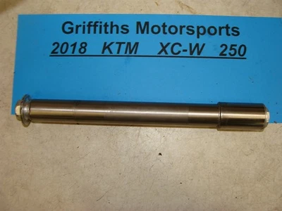 2018 KTM xc-w 250 300 oem front axle bolt pin shaft spindle - Image 1 of 4