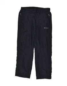 Pantalones de chándal CHAMPION para hombre medianos azul marino poliéster AL10 - Imagen 1 de 4