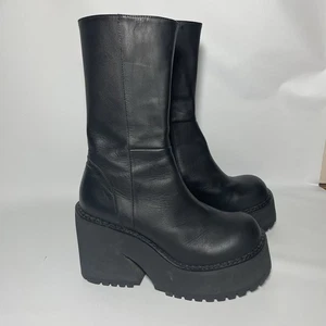 Botas Unif Talla 9 Negro Parker - Imagen 1 de 13