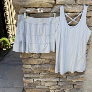 SOFIBELLA / 2 PIECE/  TENNIS OUTFIT / STONE - Picture 1 of 10