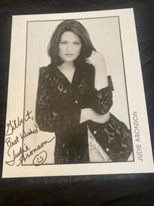 8x10 signed Judie Aronson - Picture 1 of 1