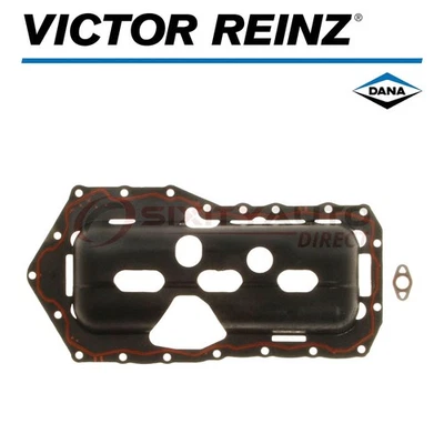 MAHLE Oil Pan Gasket Set for 1995-1996 Oldsmobile 98 3.8L V6 - Engine ws Foto 1 de 4