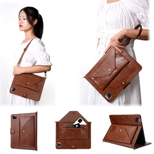 2020/2021 iPad Pro 11 PU Leather Case,iPad Pro 11 Case with Pencil Holder,Mon... - Bild 1 von 7