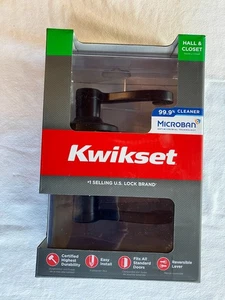 Kwikset 720LL11PCP 97200-793 Lido Flur & Schrank Hebel, venezianische Bronze - Bild 1 von 6