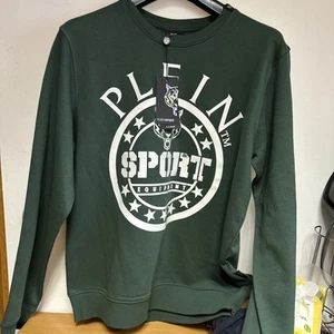 Philipp Plein Men’s Green Plein Sport Xl Sweatshirt – BNWT – (RRP £250 - Picture 1 of 6