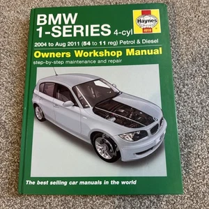 Haynes Manual 4918 - BMW 1-Series 4-cyl, 2004 to 2011, petrol & diesel - Picture 1 of 2
