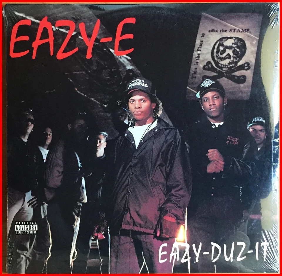GANGSTA RAP 2 x LP Eazy-E-eazy-duz-it/home 4 tha sick RUTHLESS GATEFOLD SEALED! - Image 1 of 2