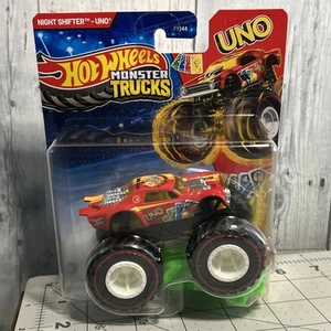 Night Shifter Uno Hot Wheels Monster Trucks - Picture 1 of 4
