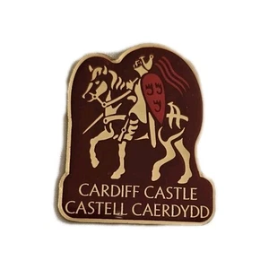 FRIDGE MAGNET. Metal. Cardiff Castle - Picture 1 of 1