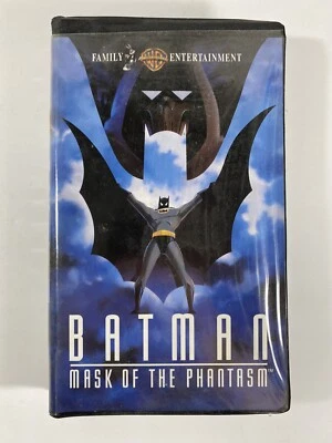 Batman Mask of The Phantasm (1994, VHS) DC Comics Animated Movie Joker  - Image 1 of 4