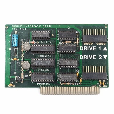 Vintage Apple II Disk II Interface Card 650-X104 - Image 1 of 2