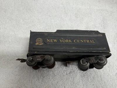 Vintage O Gauge Marx New York Central Tender Black Bottom Train 87 - Image 1 of 4