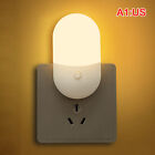 Dusk to Dawn Automatic LED Night Lights Wall Plug In Light Sensor Warm White