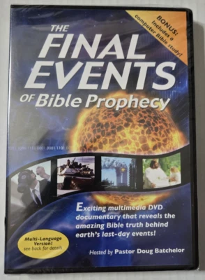The Final Events of Bible Prophecy (DVD, 2004) Bonus Bible Study, New & Sealed - Image 1 of 4