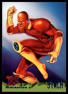 1995 Fleer Ultra Marvel X-Men Trading Card: Generation X - Synch #78 - Picture 1 of 2