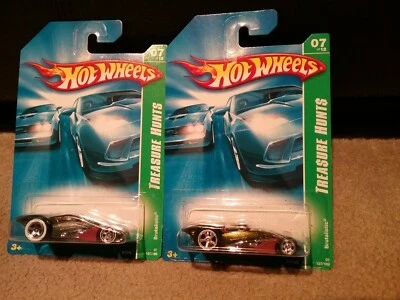 PAIR(2) VARIATI.TREASURE "HUNT" HUNTERS 2007 BRUTALISTIC 07b & 07c of 12 127/180 - Image 1 of 4