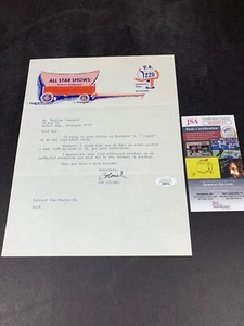 Colonel Tom Parker Manager of Elvis Presley Autograph Letter JSA Cert Tom Hanks - Picture 1 of 7