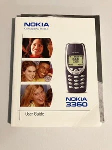 Nokia 3360 Guide de l'utilisateur - Manuel du téléphone portable uniquement - Photo 1 sur 2