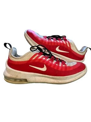 NIKE Air Max Axis Niñas Zapatos Talla 6 Rojo Blanco AH5224-603 Zapatillas Foto 1 de 4
